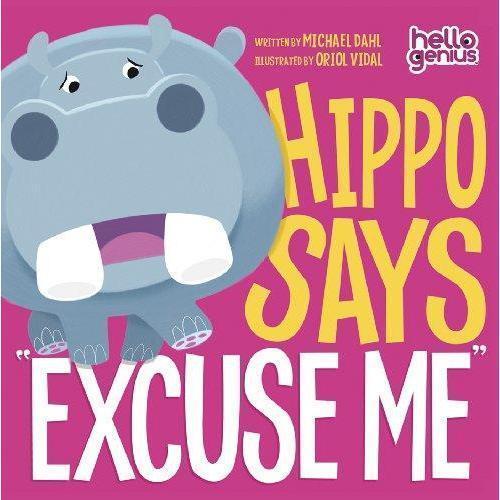 Capstone Publishing: Hippo Says Excuse Me (Board Book)-CAPSTONE PUBLISHING-Little Giant Kidz