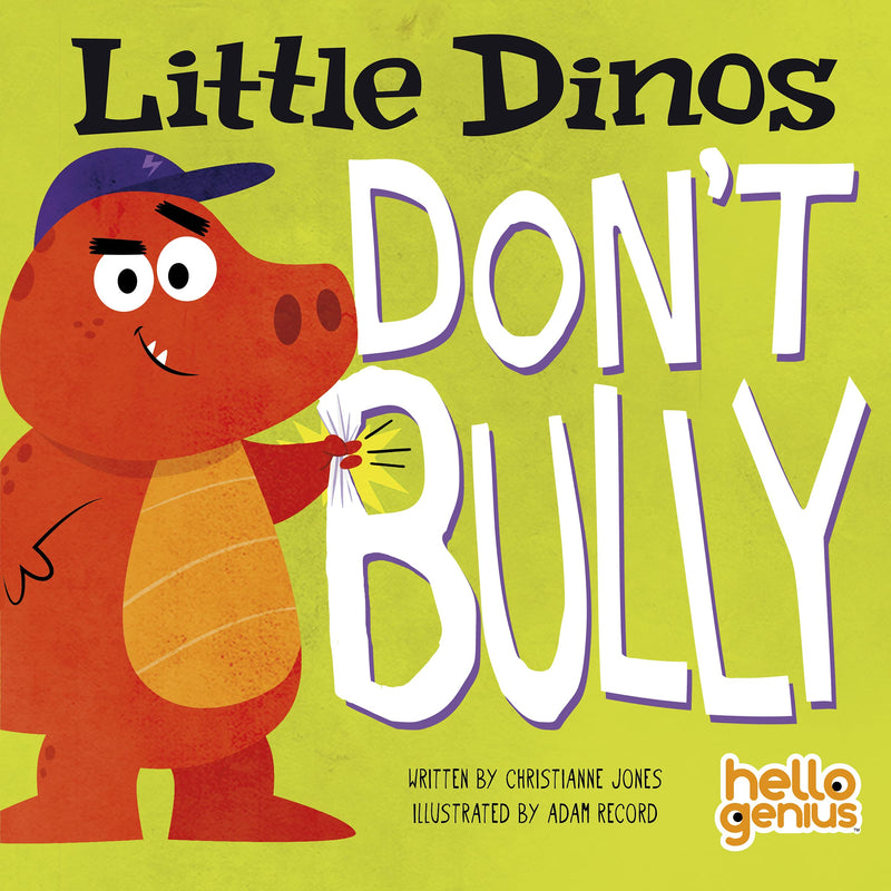 Capstone Publishing: Little Dinos Don't Bully (Board Book)-CAPSTONE PUBLISHING-Little Giant Kidz