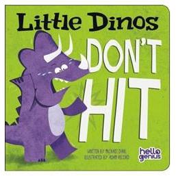 Capstone Publishing: Little Dinos Don't Hit (Board Book)-CAPSTONE PUBLISHING-Little Giant Kidz