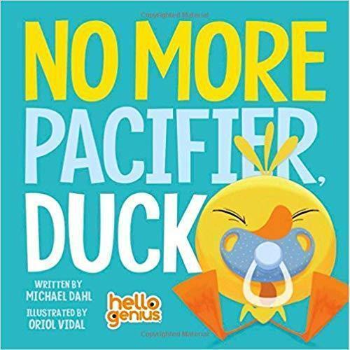 Capstone Publishing: No More Pacifier Duck (Board Book)-CAPSTONE PUBLISHING-Little Giant Kidz