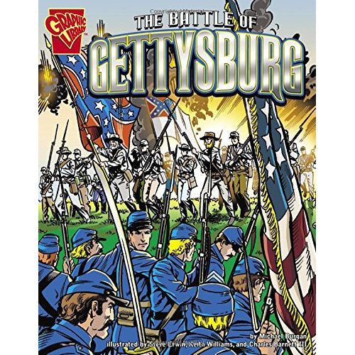 Capstone Publishing: The Battle of Gettysburg (Paperback Book)-CAPSTONE PUBLISHING-Little Giant Kidz