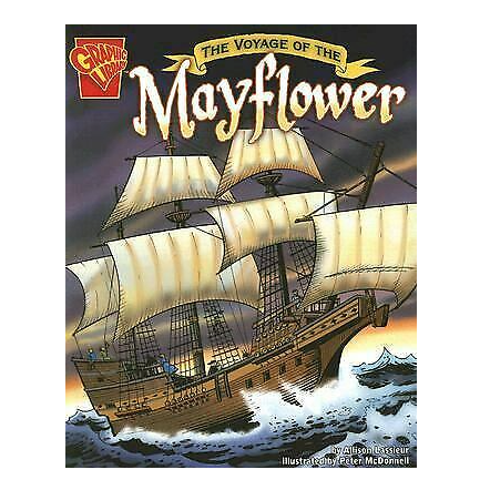 Capstone Publishing: The Voyage of the Mayflower (Paperback Book)-CAPSTONE PUBLISHING-Little Giant Kidz