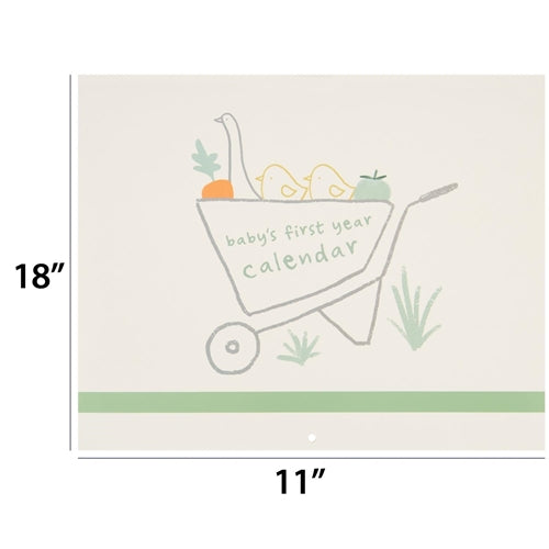 Carter's First Year Calendar - Homegrown-CR GIBSON-Little Giant Kidz