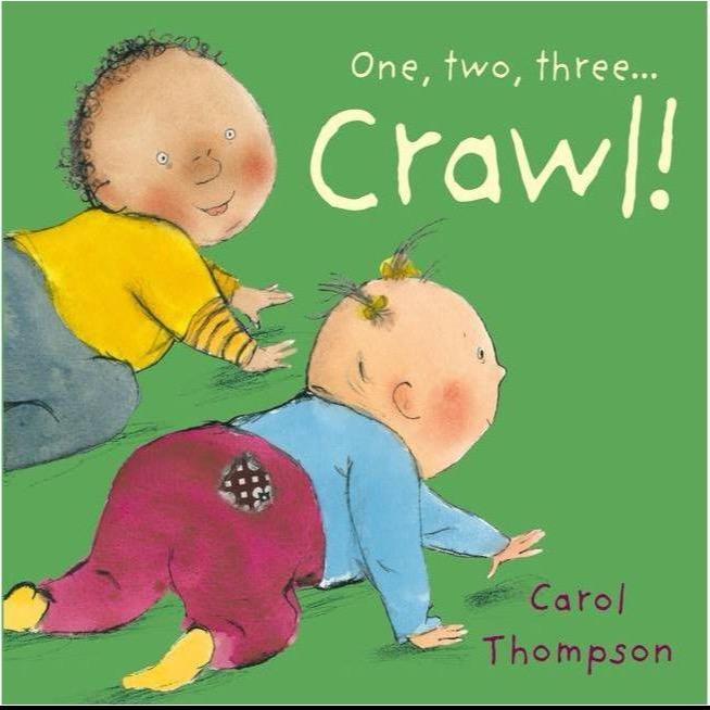 Child's Play One, two, three...crawl! (Little Movers) Board Book-CHILD'S PLAY-Little Giant Kidz