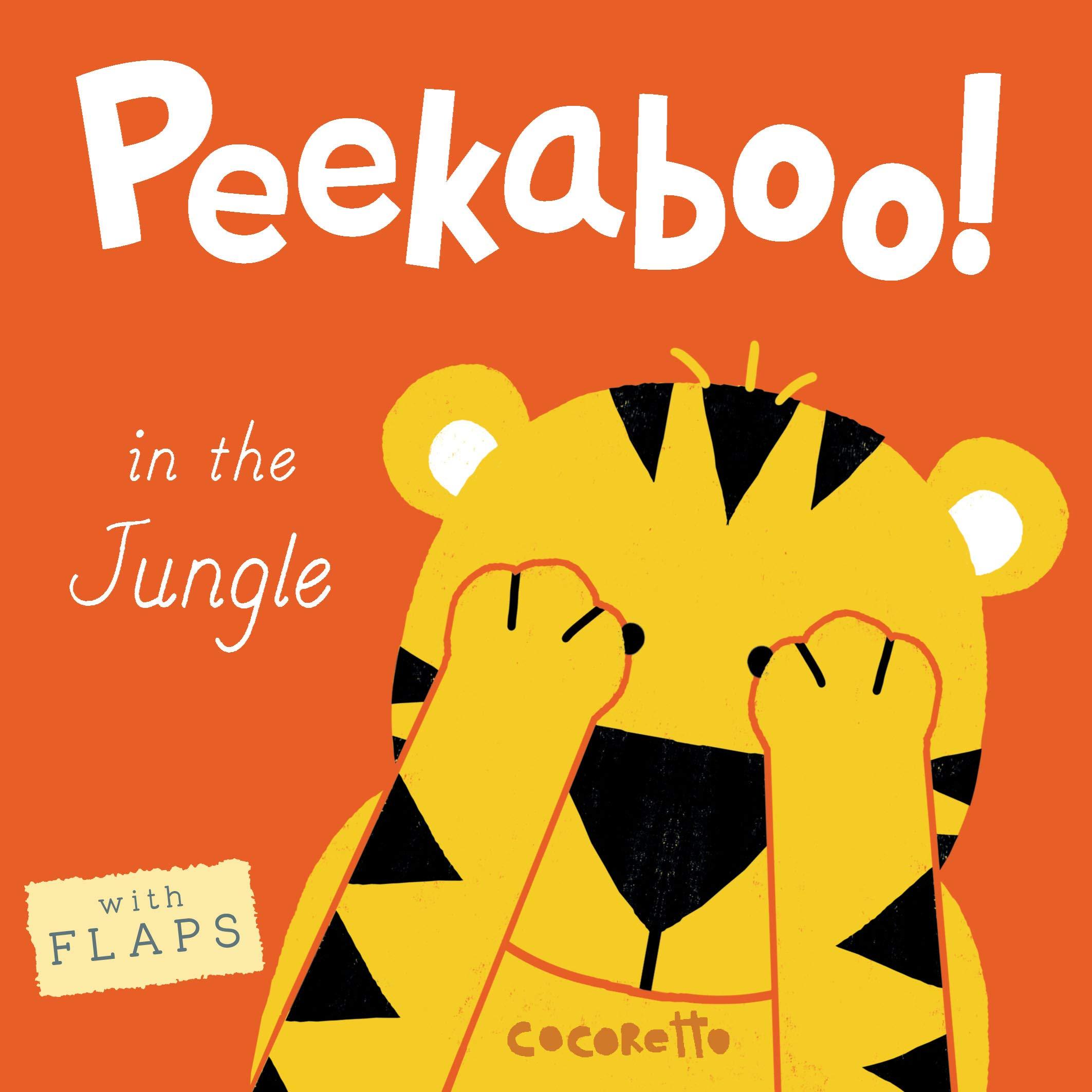 Child's Play Peekaboo! in the Jungle! - A Lift-the-Flap Book (Board Book)-CHILD'S PLAY-Little Giant Kidz