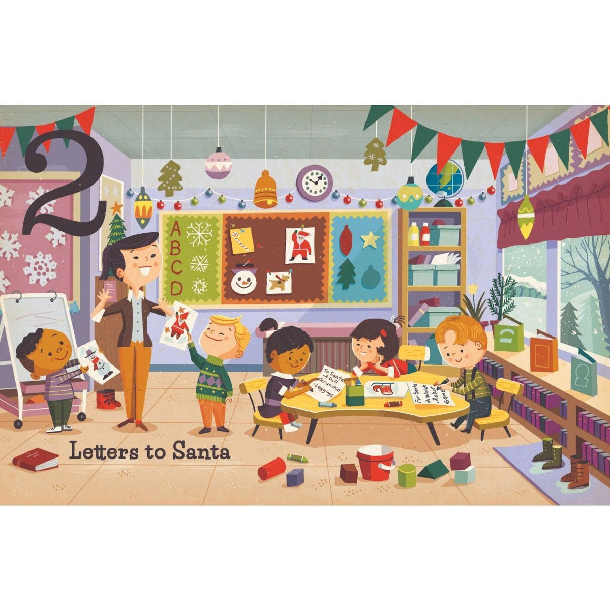 Christmas A Count & Find Primer (Board Book)-HACHETTE BOOK GROUP USA-Little Giant Kidz