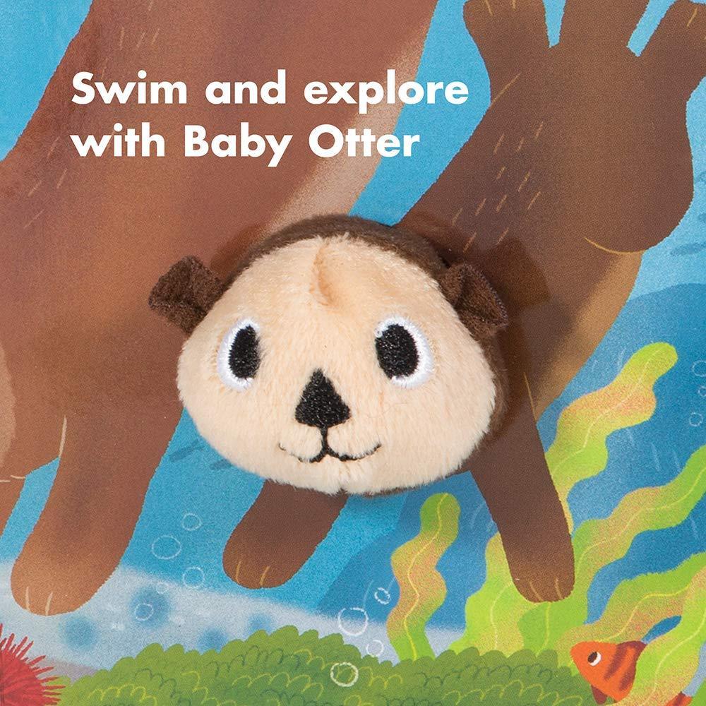 Chronicle Books: Baby Otter: Finger Puppet Book-CHRONICLE BOOKS-Little Giant Kidz