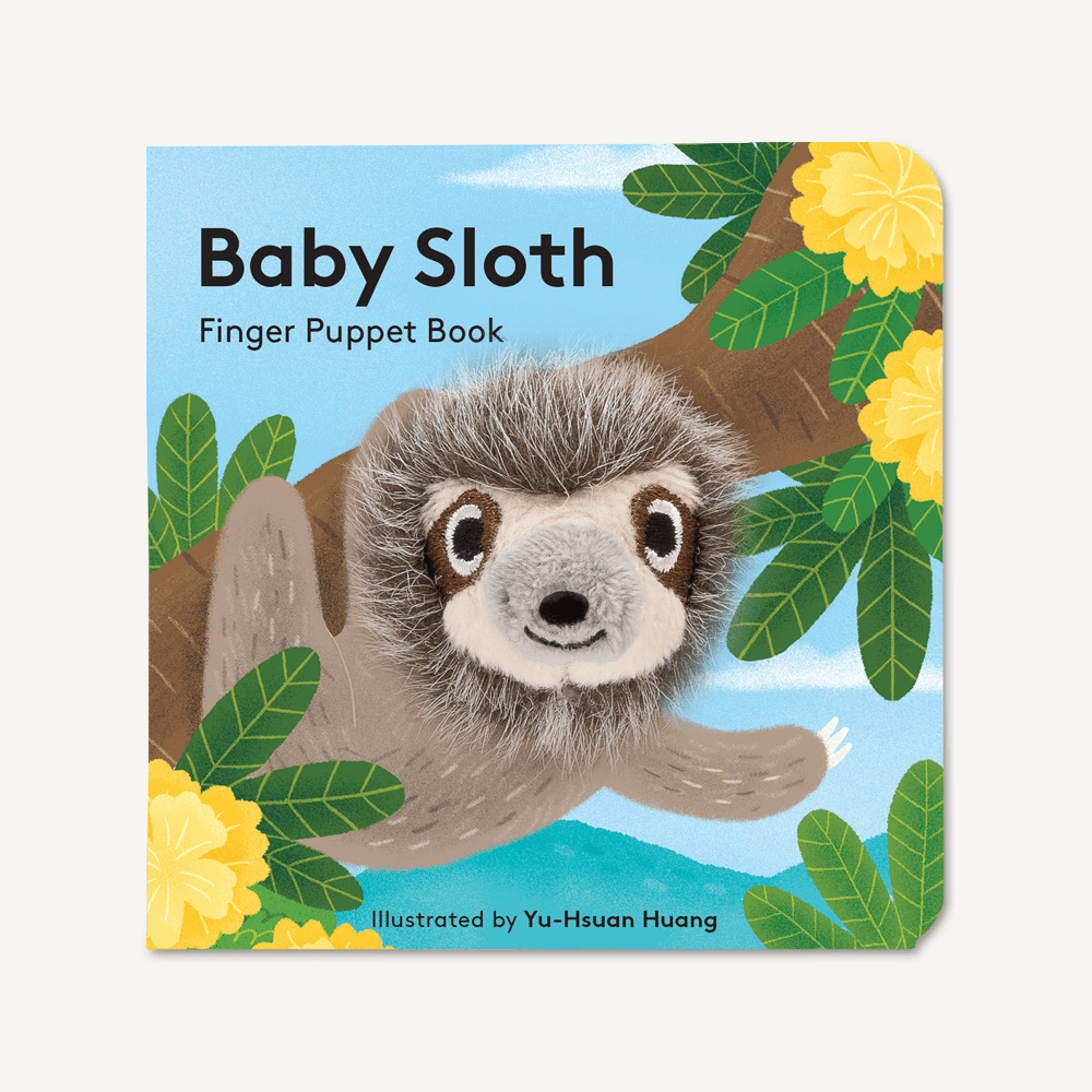 Chronicle Books: Baby Sloth: Finger Puppet Board Book-CHRONICLE BOOKS-Little Giant Kidz