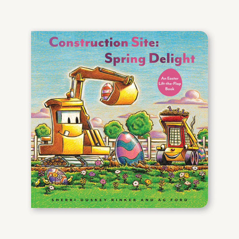 Chronicle Books: Construction Site: Spring Delight: An Easter Lift-the-Flap Book-CHRONICLE BOOKS-Little Giant Kidz