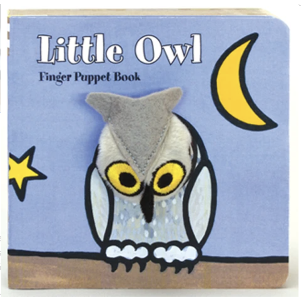 Chronicle Books: Little Owl: Finger Puppet Book-CHRONICLE BOOKS-Little Giant Kidz