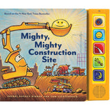 Chronicle Books: Mighty, Mighty Construction Site Sound Book (Board Book)-CHRONICLE BOOKS-Little Giant Kidz