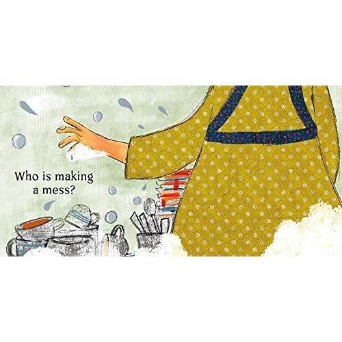 Chronicle Books: Who is Making a Mess? Board Book-CHRONICLE BOOKS-Little Giant Kidz