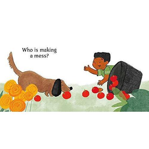 Chronicle Books: Who is Making a Mess? Board Book-CHRONICLE BOOKS-Little Giant Kidz