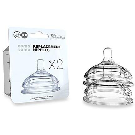 Comotomo™ Replacement Nipple Pack - Medium Flow (3-6M)-COMO TOMO-Little Giant Kidz