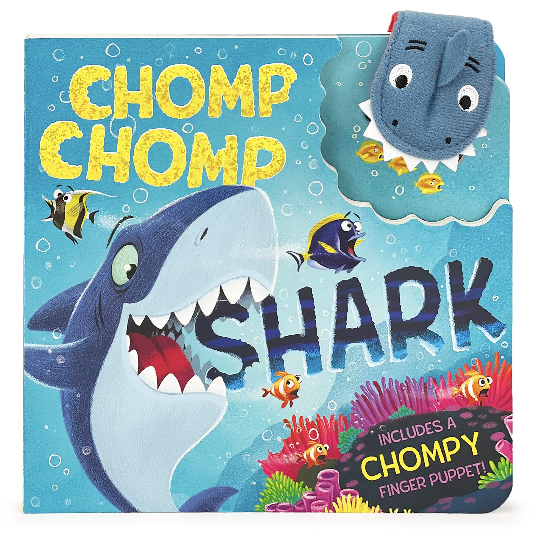 Cottage Door Press: Chomp Chomp Shark (Board Book)-COTTAGE DOOR PRESS-Little Giant Kidz