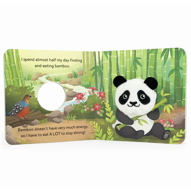 Cottage Door Press: I Am A Panda - Finger Puppet Board Book-COTTAGE DOOR PRESS-Little Giant Kidz