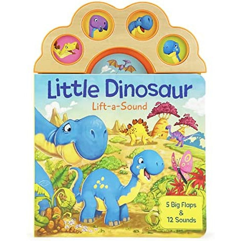 Cottage Door Press: Little Dinosaur - Lift-a-Sound Book-COTTAGE DOOR PRESS-Little Giant Kidz