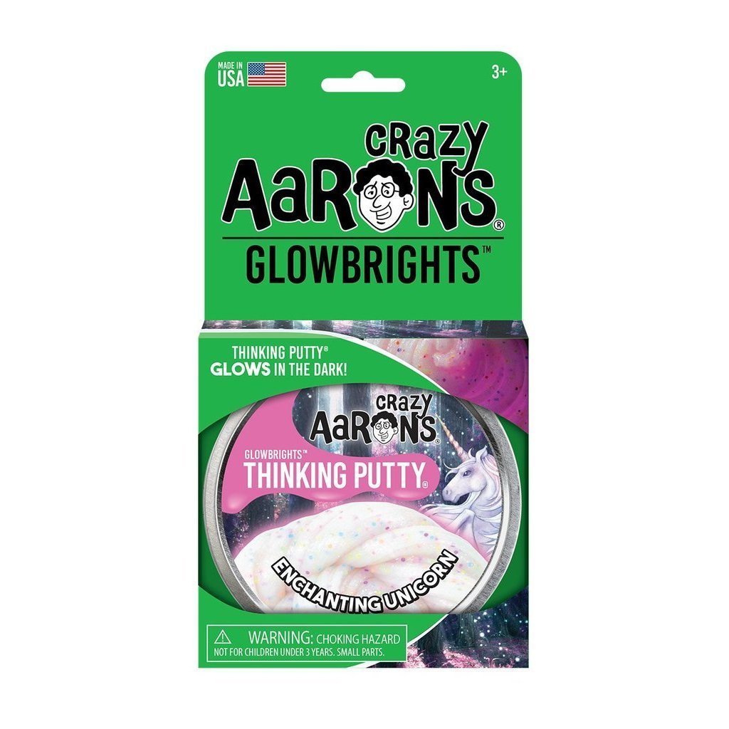 Crazy Aarons GlowBrights Enchanting Unicorn Thinking Putty-CRAZY AARONS-Little Giant Kidz