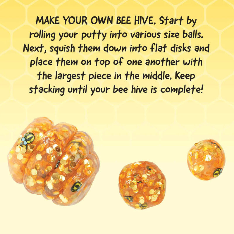Crazy Aarons Honey Hive Golden Honeycomb Thinking Putty-CRAZY AARONS-Little Giant Kidz