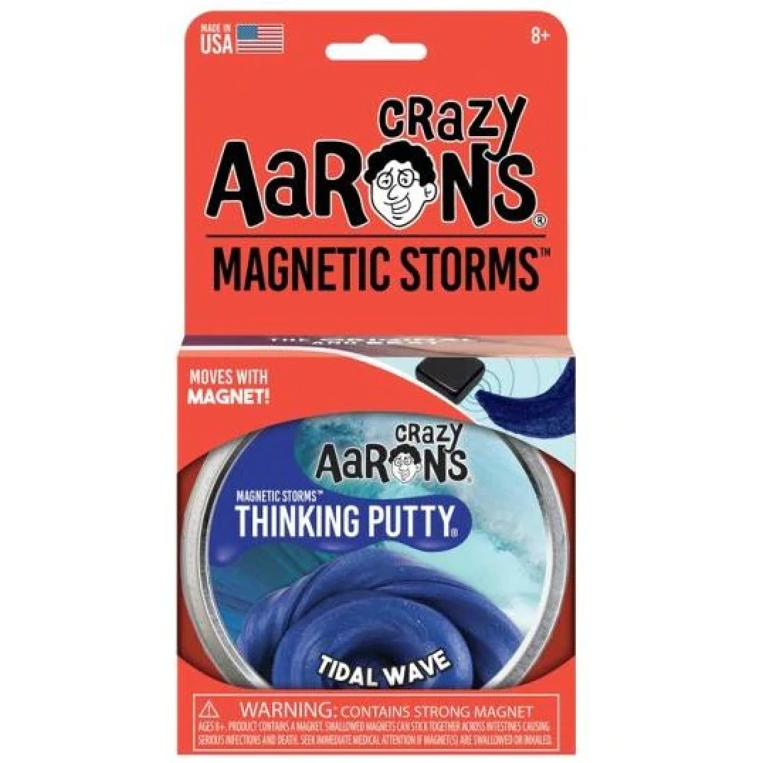 Crazy Aarons Magnetic Storms Tidal Wave Thinking Putty-CRAZY AARONS-Little Giant Kidz