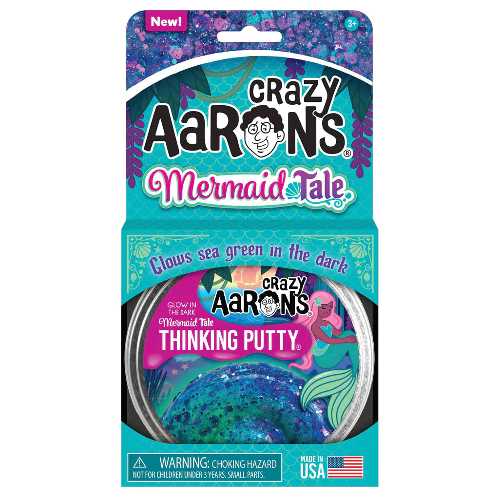 Crazy Aarons Mermaid Tale Thinking Putty-CRAZY AARONS-Little Giant Kidz