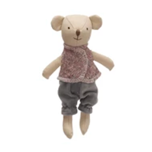 Creative Co-Op Cotton Linen Mini Animal - Assorted Styles-COOP-Little Giant Kidz