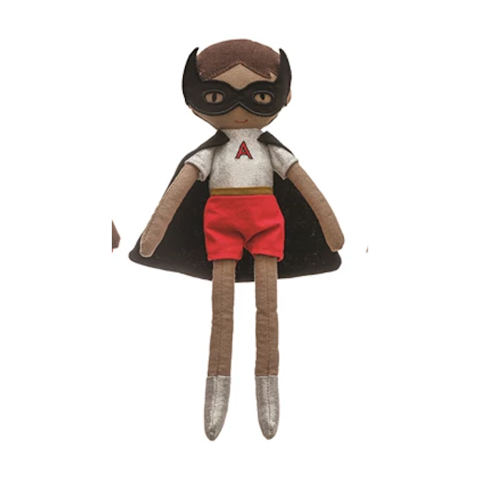 Creative Co-Op Cotton Super Hero Doll - Assorted Styles-COOP-Little Giant Kidz