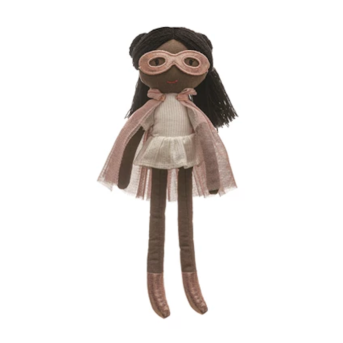 Creative Co-Op Cotton Super Hero Doll - Assorted Styles-COOP-Little Giant Kidz