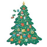 Cupcakes & Cartwheels Christmas Tree Shaped Jigsaw Puzzle - 500 Piece-CUPCAKES & CARTWHEELS-Little Giant Kidz