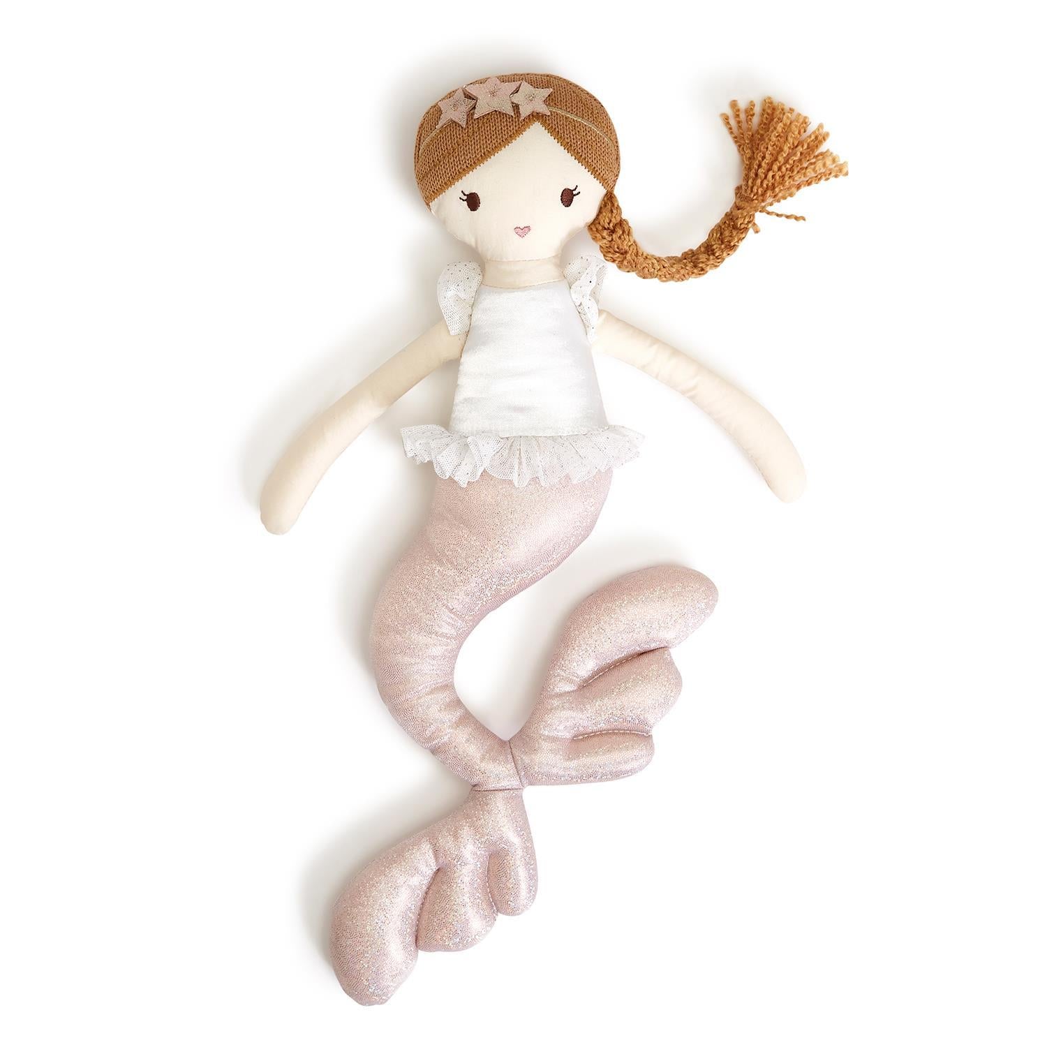 Cupcakes & Cartwheels Mermaid Hand-Crafted Doll-CUPCAKES & CARTWHEELS-Little Giant Kidz