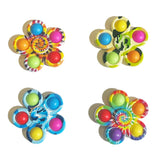 Cupcakes & Cartwheels Spin + Pop Bubble Spinner-CUPCAKES & CARTWHEELS-Little Giant Kidz