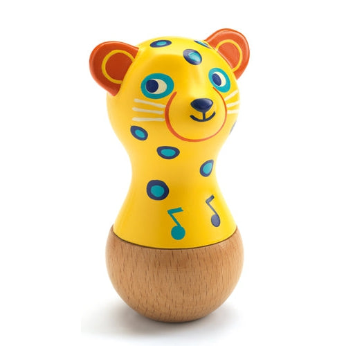 DJECO Animabo Jaguar Maraca-DJECO-Little Giant Kidz