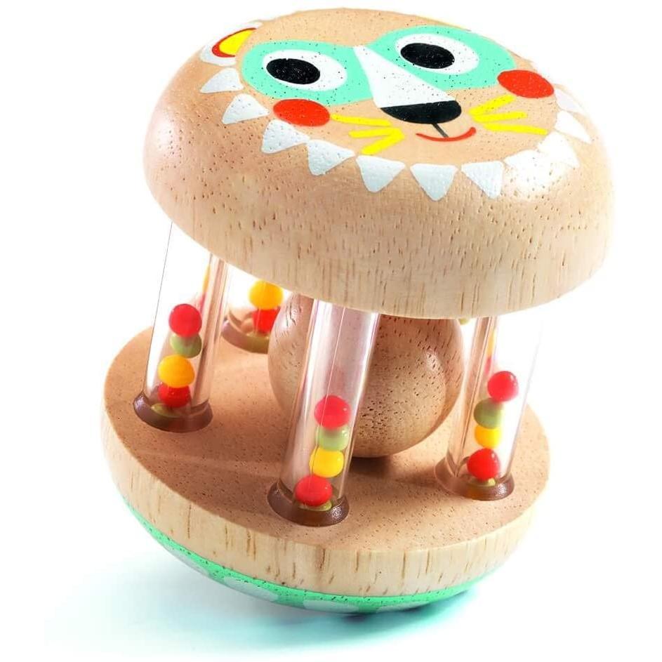 DJECO Baby White BabyShaki Infant Rattle-DJECO-Little Giant Kidz