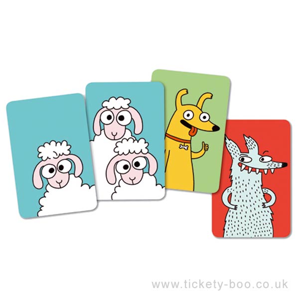 DJECO Card Game - Swip' Sheep-DJECO-Little Giant Kidz
