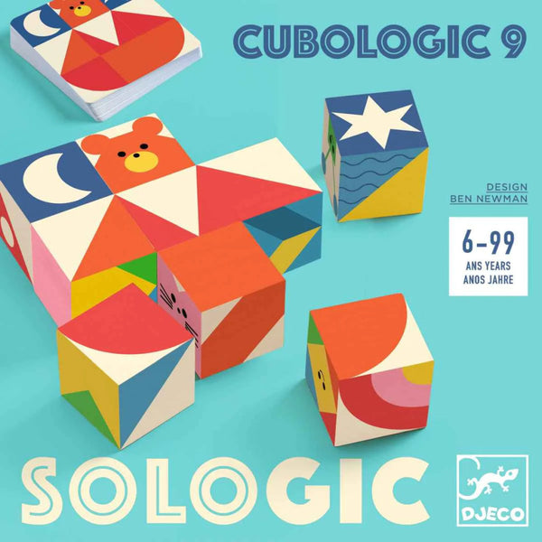 DJECO Cubologic 9 - Observational Game-DJECO-Little Giant Kidz