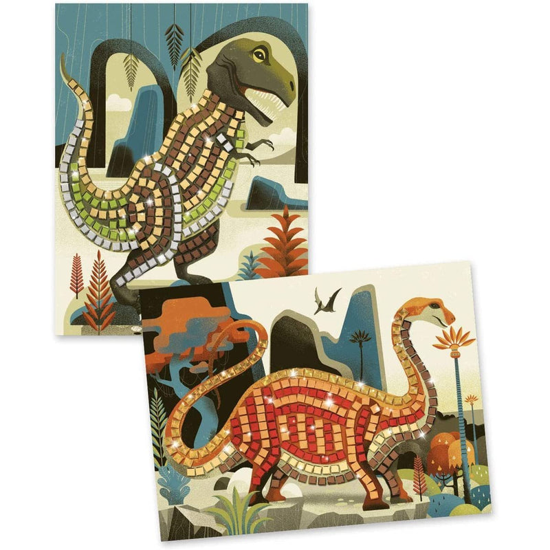 DJECO Petit Gifts Mosaics - Dinosaurs-DJECO-Little Giant Kidz