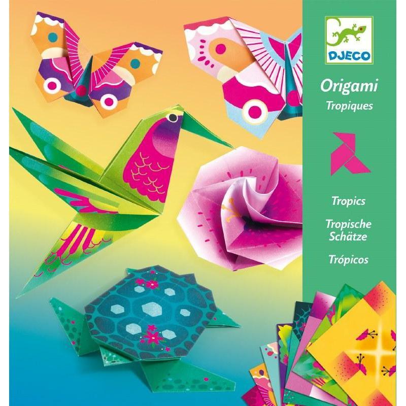 DJECO Petit Gifts Origami - Tropics-DJECO-Little Giant Kidz