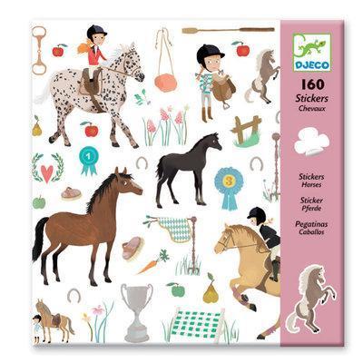DJECO Petit Gifts Stickers - Horses-DJECO-Little Giant Kidz