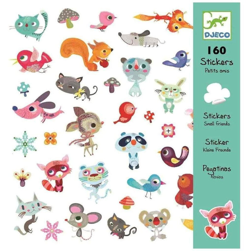 DJECO Petit Gifts Stickers - Little Friends-DJECO-Little Giant Kidz