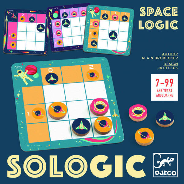 DJECO Space Logic - Principle of Sudoku-DJECO-Little Giant Kidz