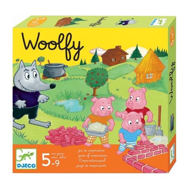 DJECO Woolfy Family Board Game of Cooperation-DJECO-Little Giant Kidz