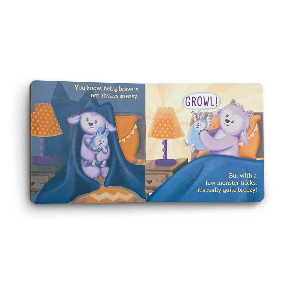Demdaco Growl Pal Board Book & Monster Mittens Gift Set-DEMDACO-Little Giant Kidz