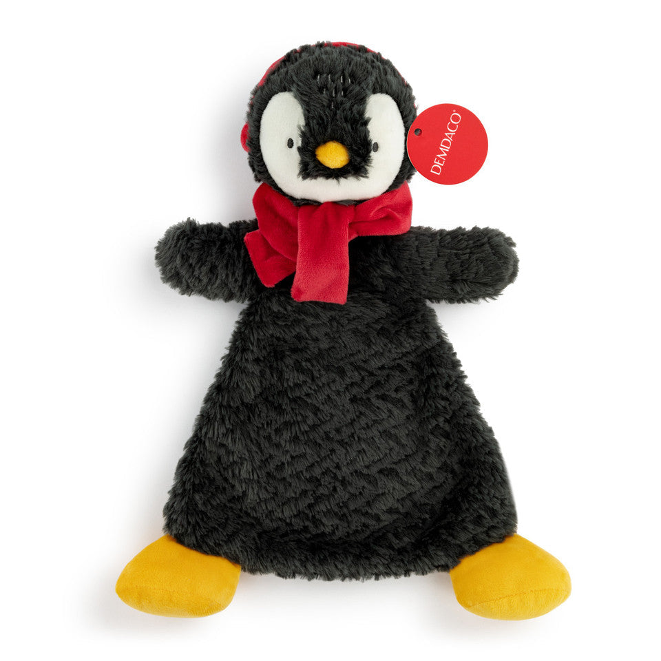 Demdaco Santa's Nice List Penguin Cozie-DEMDACO-Little Giant Kidz