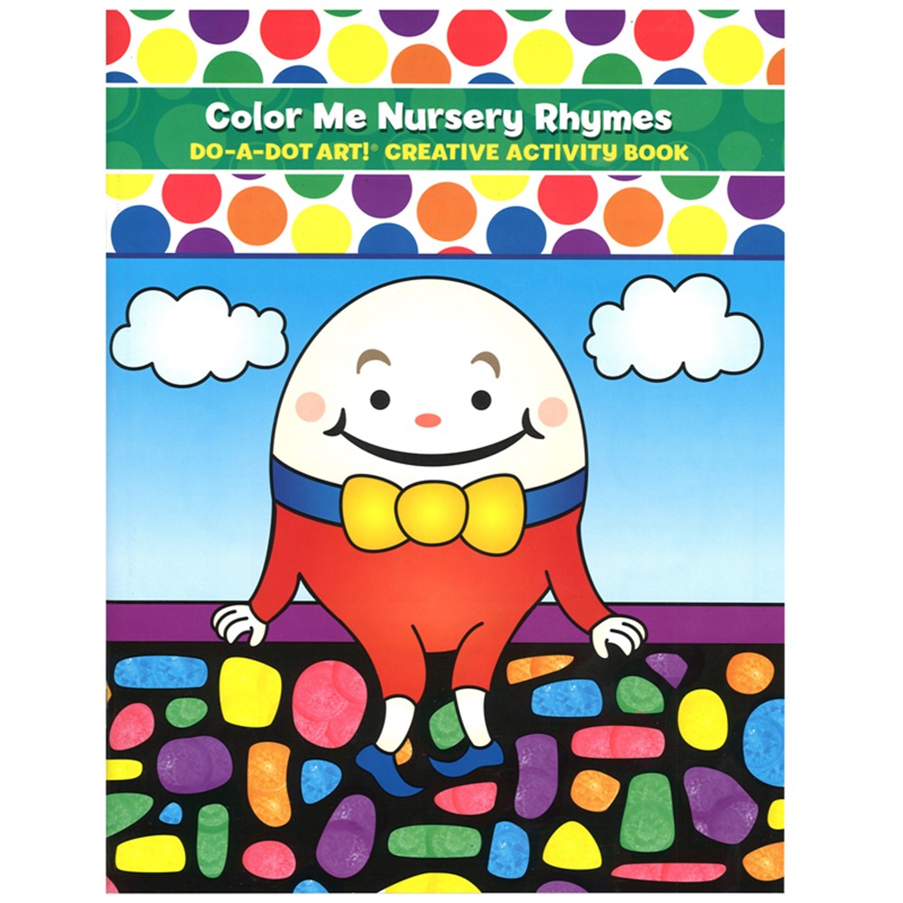 Do-A-Dot Art Creative Activity Book - Nursery Rhymes-Do-A-Dot Art-Little Giant Kidz