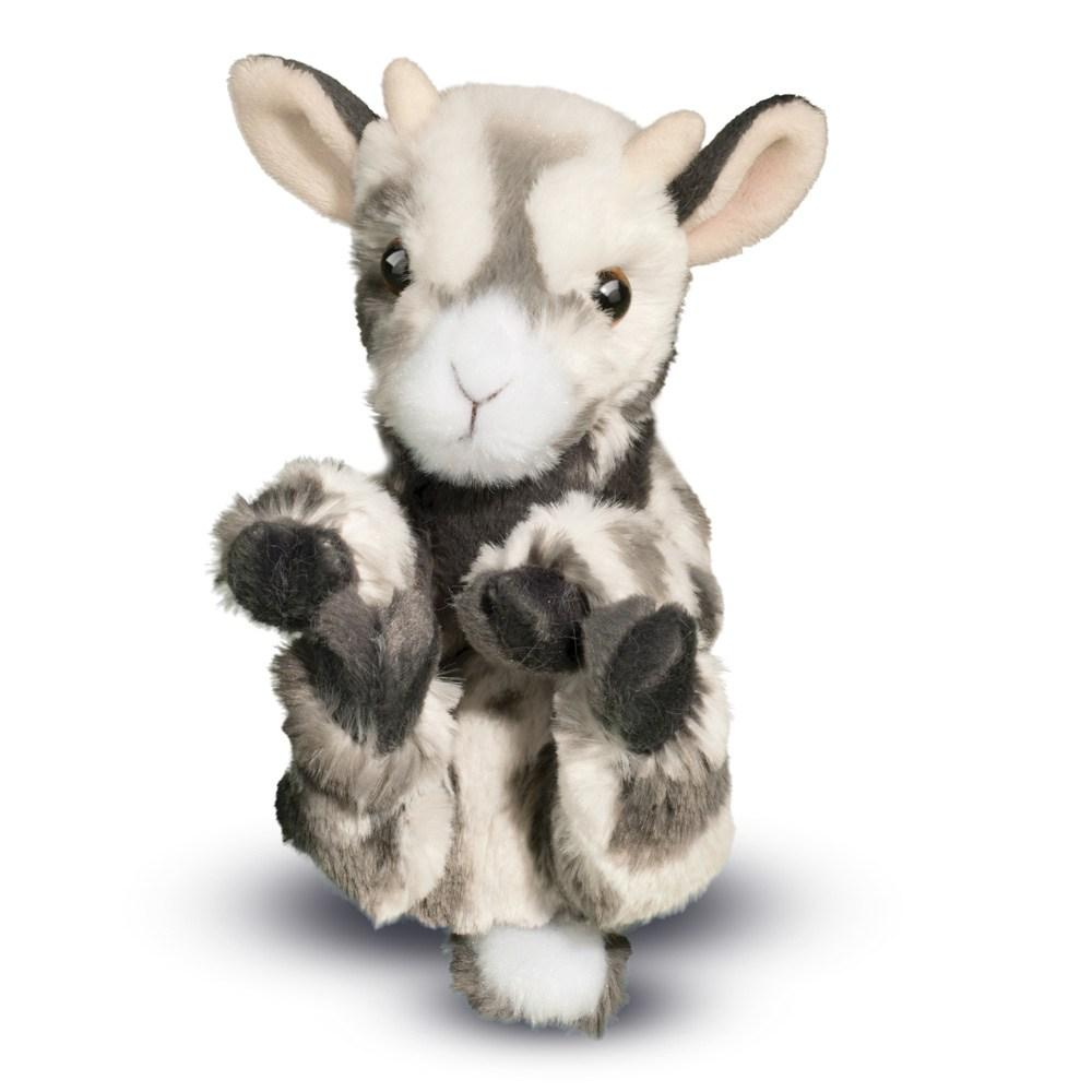 Douglas Cuddle Toys Lil' Baby Grey Goat-DOUGLAS-Little Giant Kidz