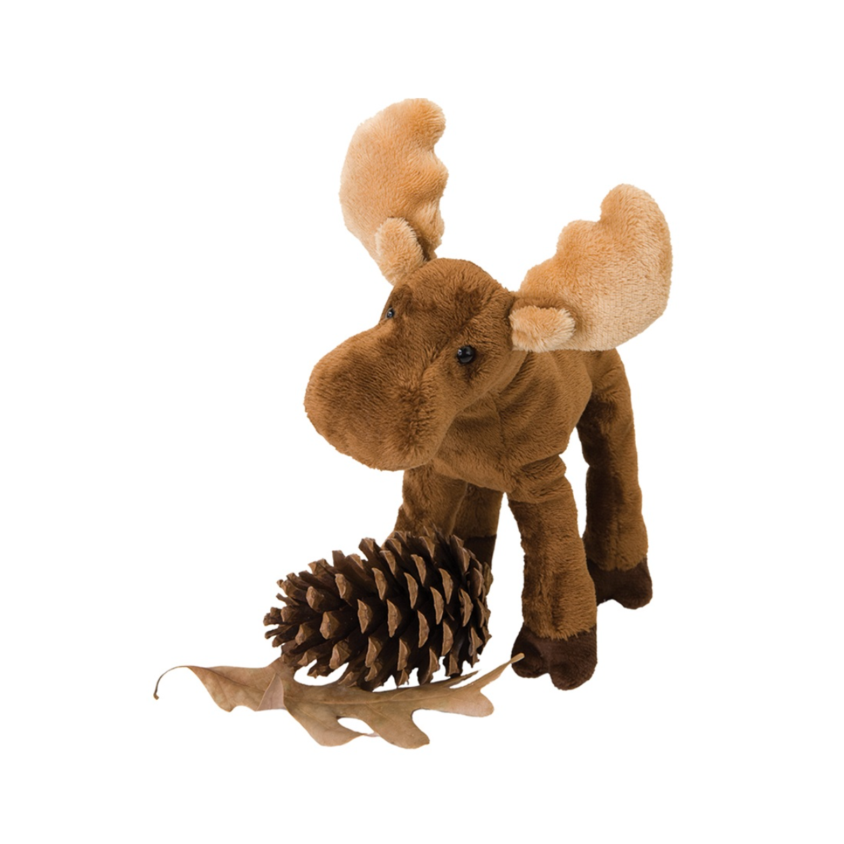 Douglas Cuddle Toys Lumberjack Moose - 8" Long-DOUGLAS-Little Giant Kidz
