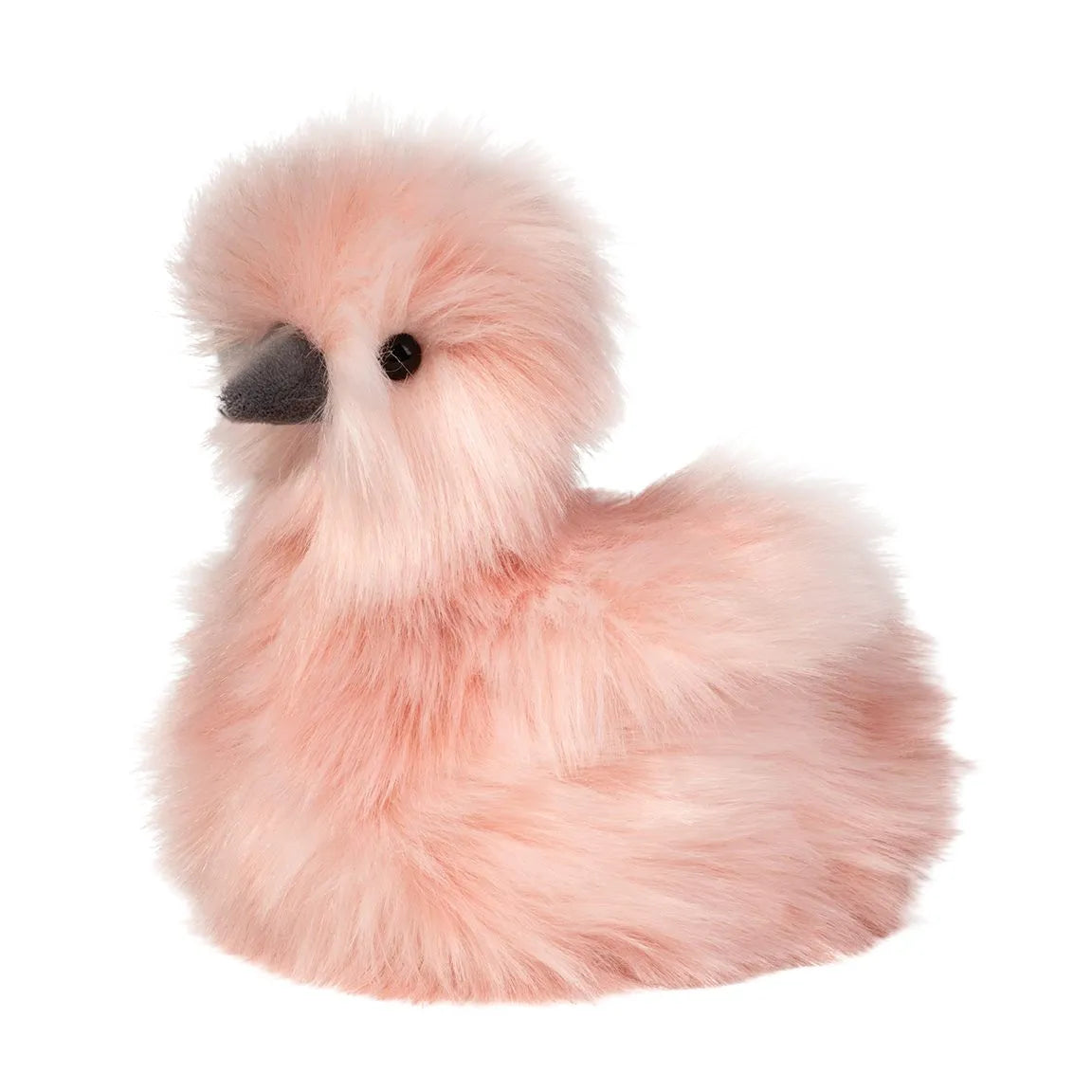 Douglas Cuddle Toys Mara Pink Silkie Chick-DOUGLAS-Little Giant Kidz