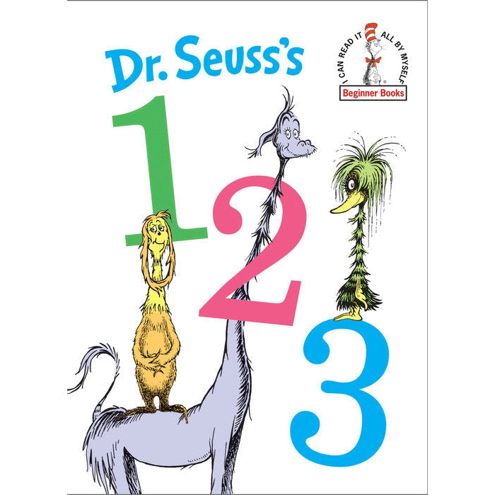 Dr. Seuss Beginner Books: Dr. Seuss's 1 2 3 (Hardcover Book)-PENGUIN RANDOM HOUSE-Little Giant Kidz