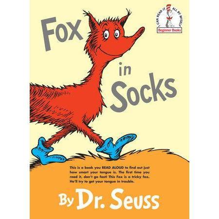 Dr. Seuss Beginner Books: Fox in Socks (Hardcover Book)-PENGUIN RANDOM HOUSE-Little Giant Kidz