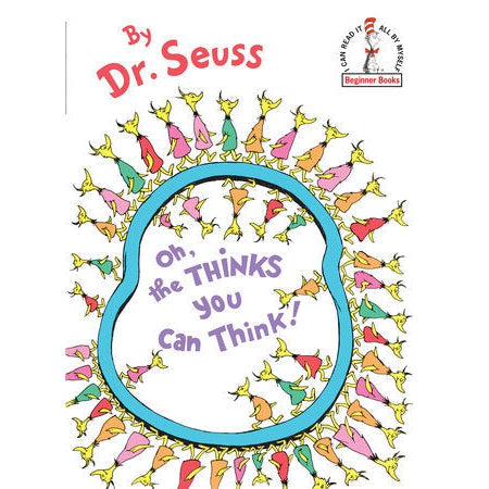 Dr. Seuss Beginner Books: Oh, the Thinks You Can Think (Hardcover Book)-PENGUIN RANDOM HOUSE-Little Giant Kidz